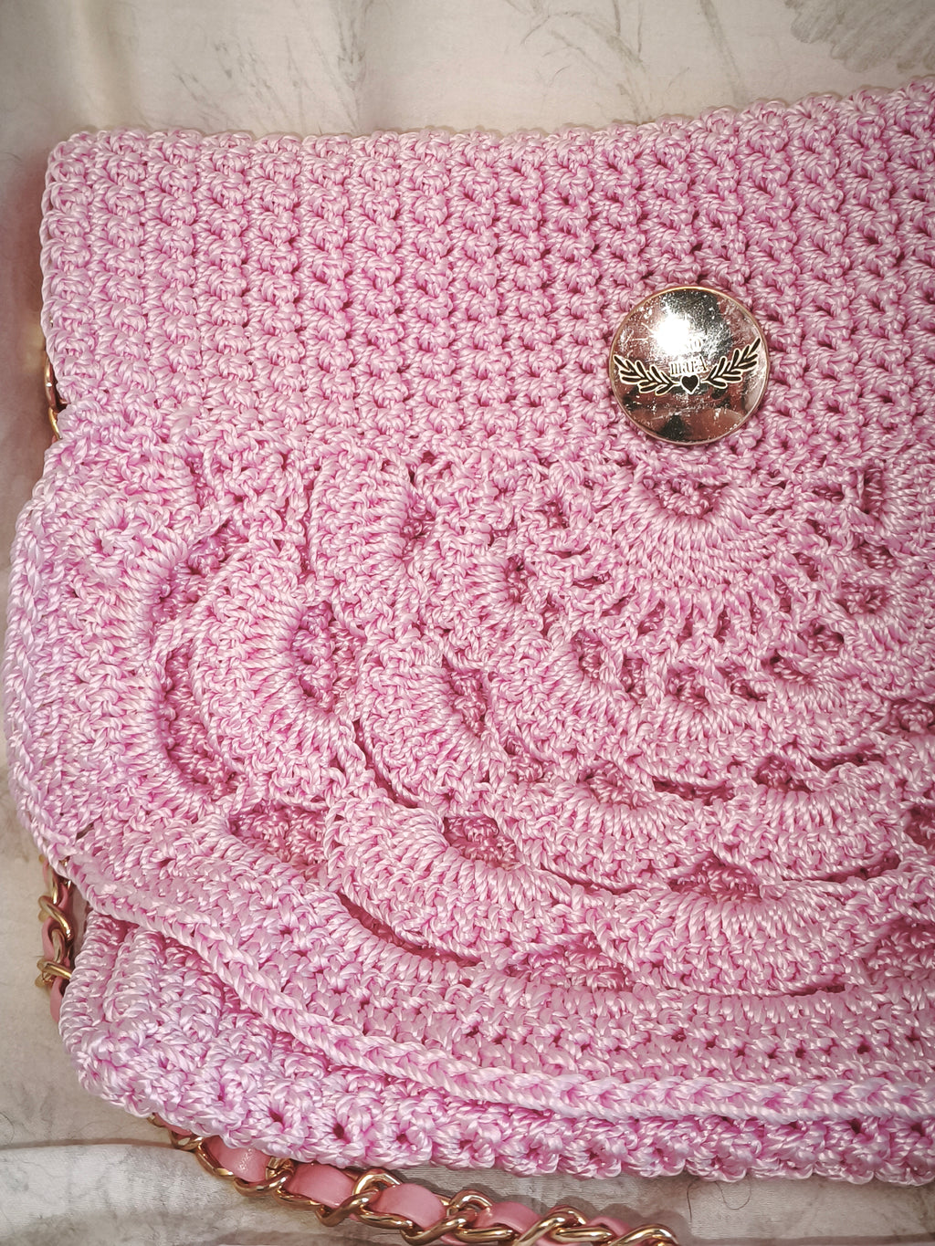 Pink clutch