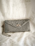 Silver clutch