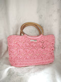 Pink handbag