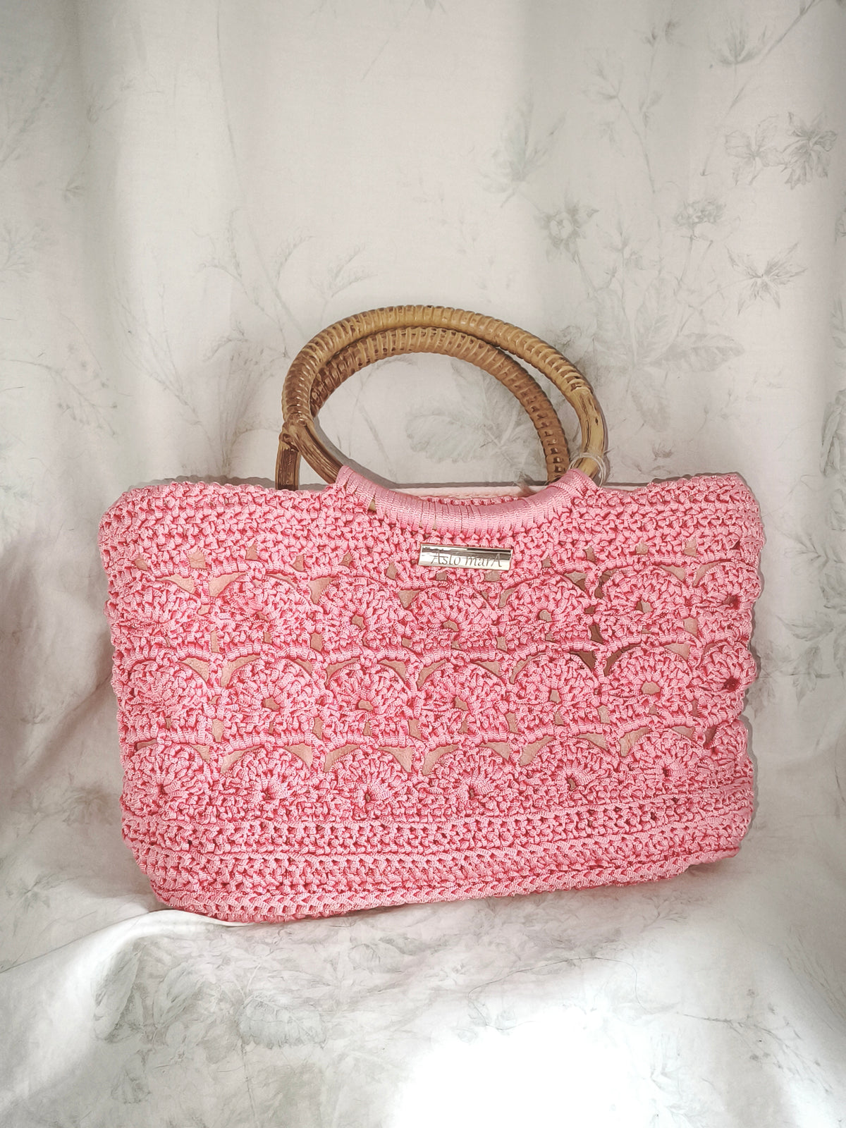 Pink handbag