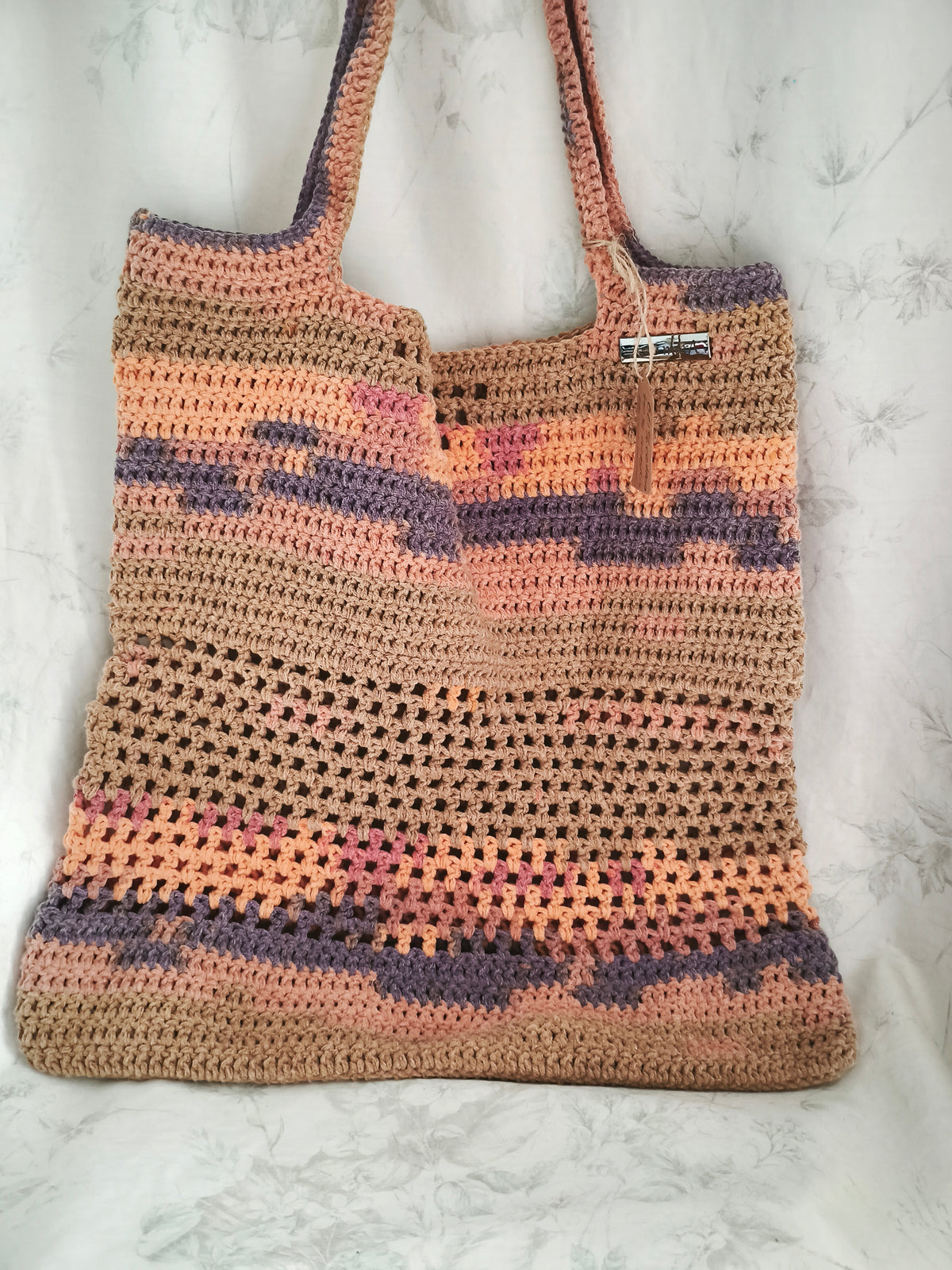 Multicoloured shopper