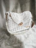 Small white handbag