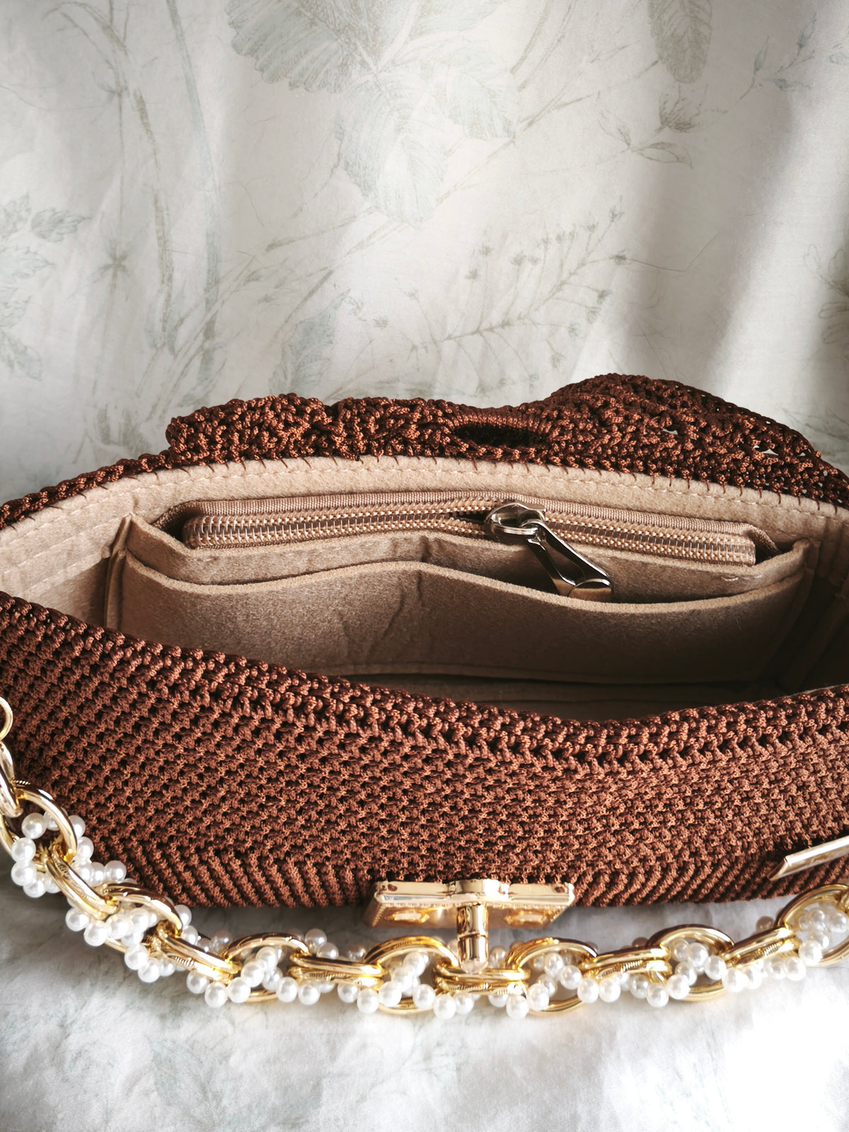 Brown purse