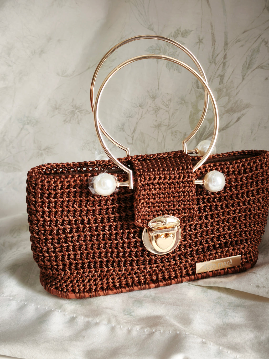 Small brown handbag
