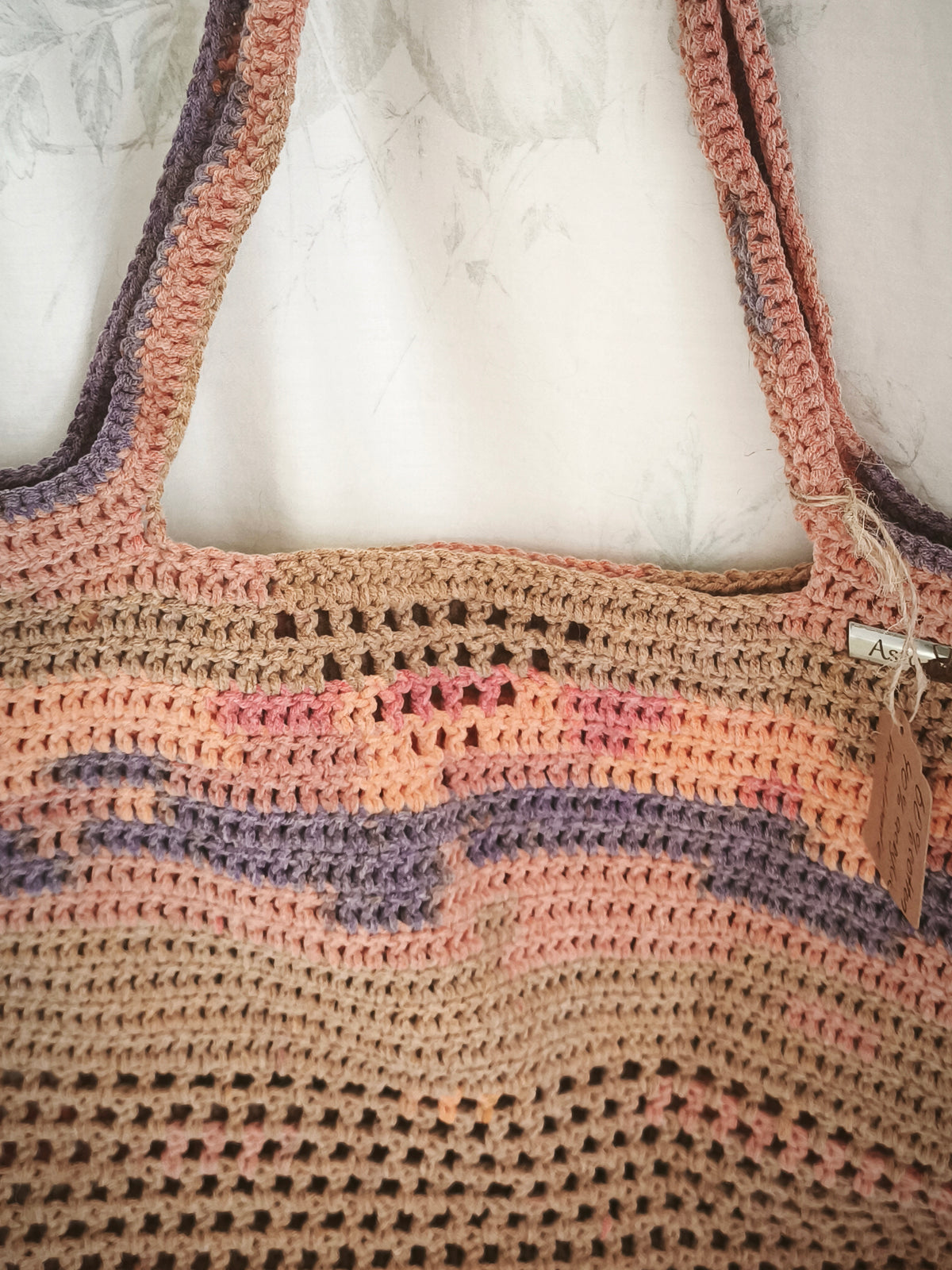 Multicoloured shopper