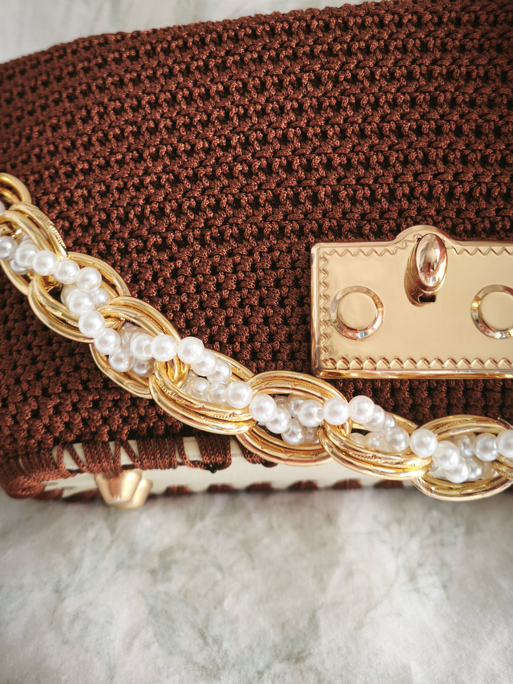 Brown purse