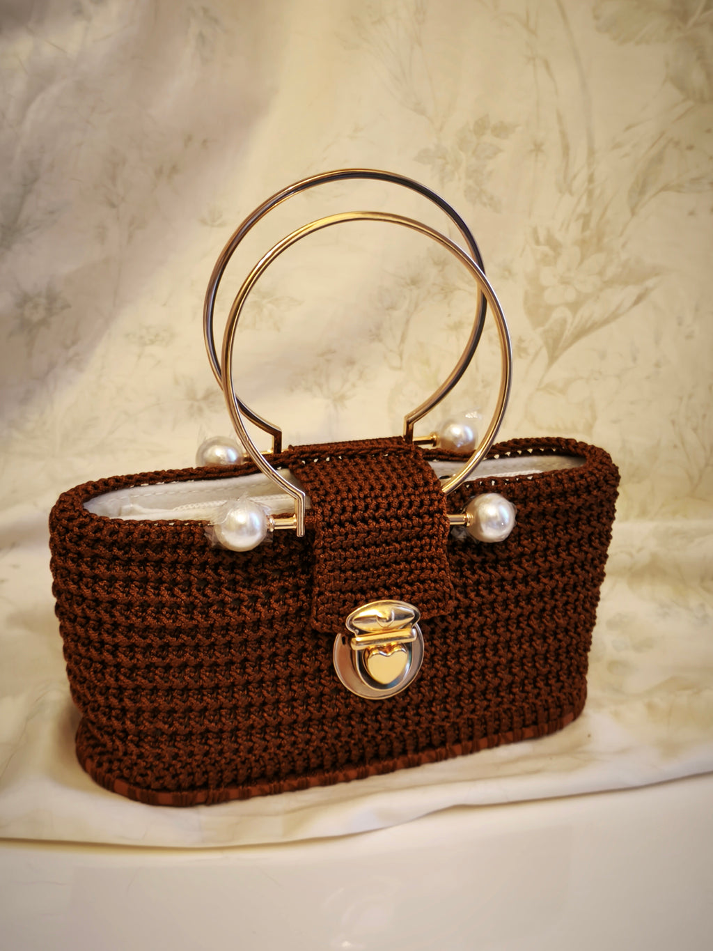Small brown handbag