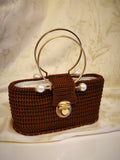 Small brown handbag