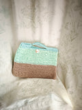 Larger beach bag blues'